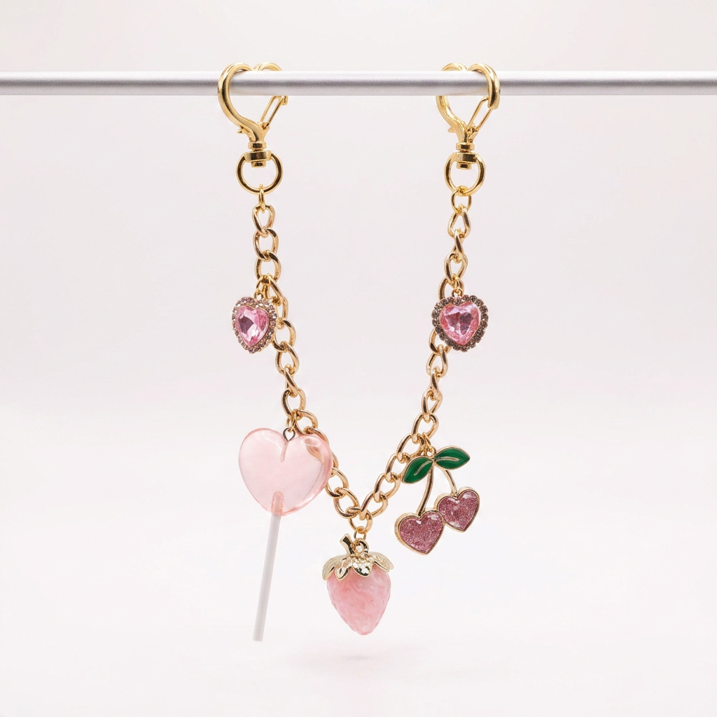 Custom - Pink Candy Mix Charm