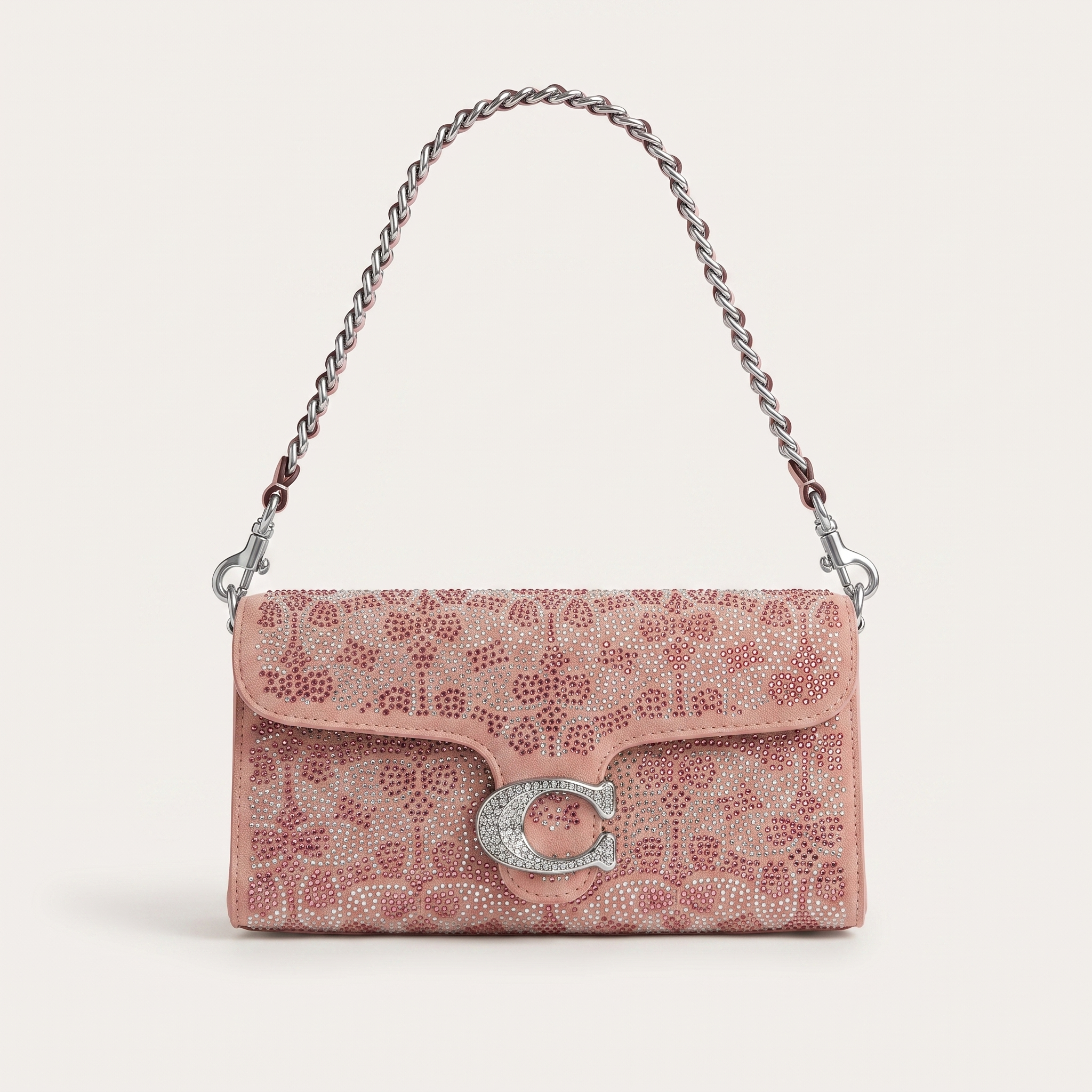 Pink Crystal Bag